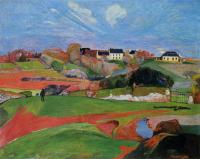 Gauguin, Paul - Fields at le Pouldu